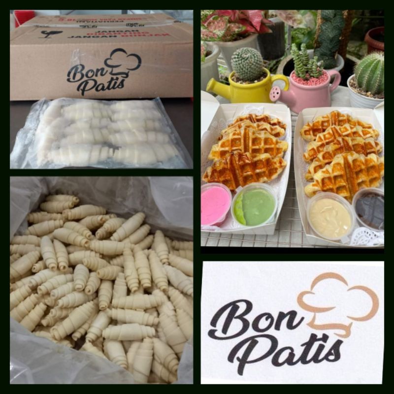 

Croffle Dough Frozen Mix Butter | Croissant dough / BonPatis -BEST SELLER- (1 Dus)