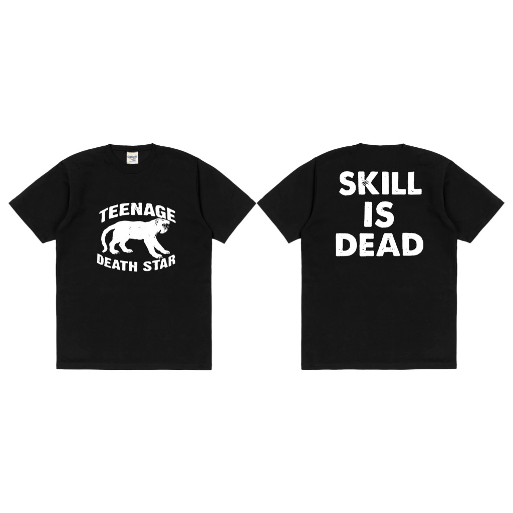 Kaos Pria Wanita rockermusic T-shirt Band Teenage Death Star  Skill Is Dead Kaos Oversize Pria Wanit