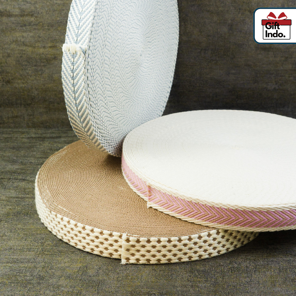 Tali Tas Bisban Tali webing Lebar 4cm Panjang 1 meter Tali Tas Bahan Per Meter Tali Webbing