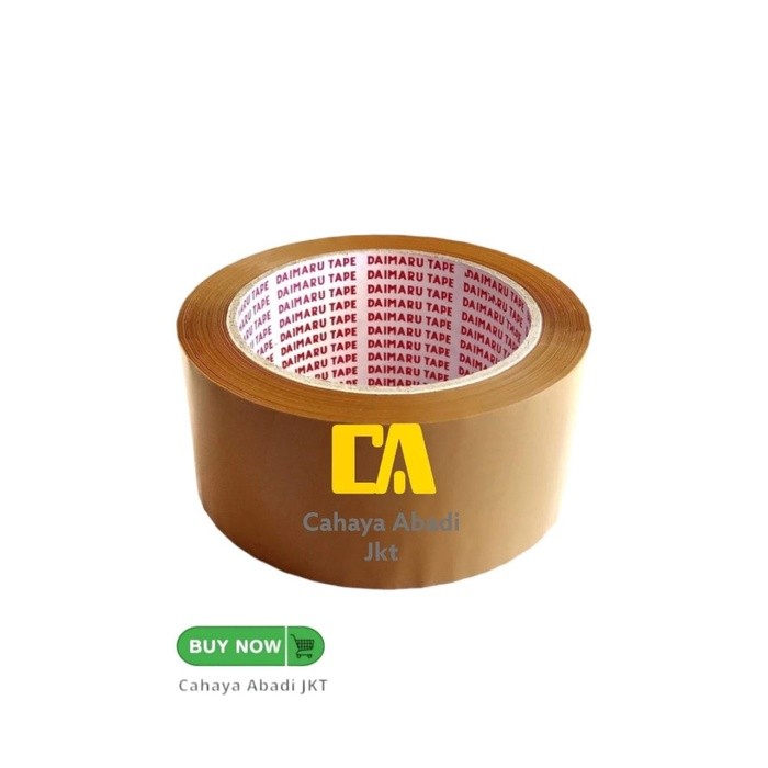 

LAKBAN COKLAT DAIMARU 48MM X 90YD BESAR