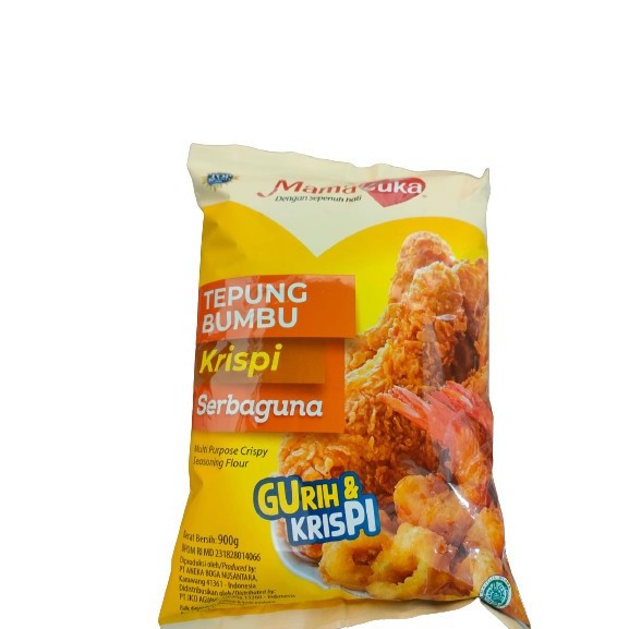 

MamaSuka Tepung Bumbu Krispi/ Crispy Seasoning Flour 900gr