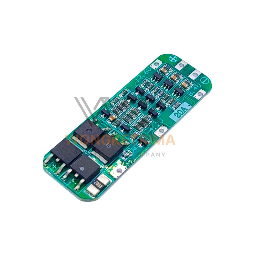 MODUL BMS 3S 12.6V 20A BMS PROTECTION BOARD BATERAI MANAGEMENT SISTEM