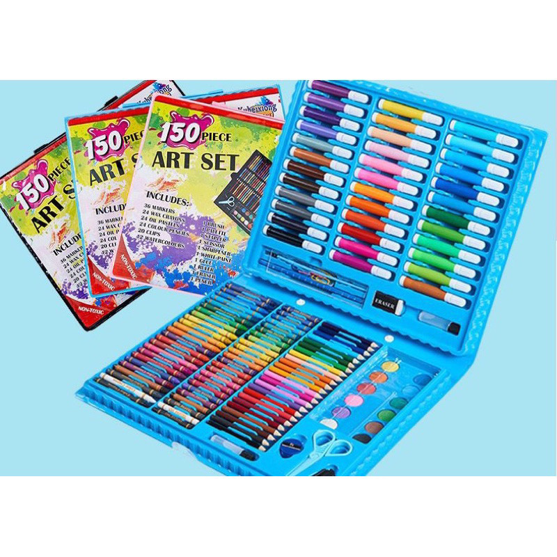 

Crayon Krayon Set Isi 150 Pcs Mewarnai Menggambar