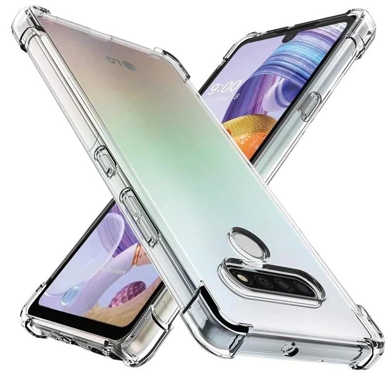 CASE LG Q51 SILICONE SOFT ANTICRACK CLEAR HD ANTI SHOCK