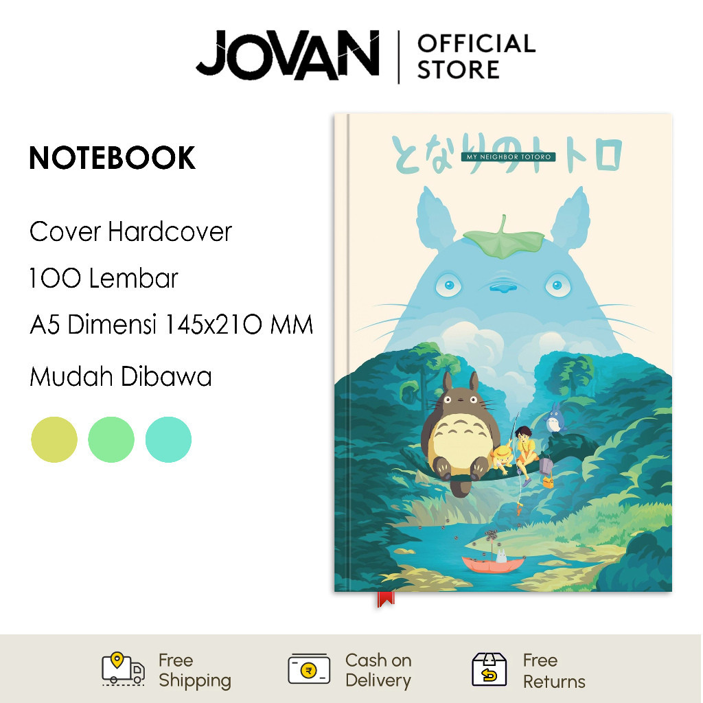 

Notebook Hardcover Custom Totoro Ghibli 7 Buku Tulis Catatan Note Agenda Planner Jurnal Diary Notebook Anime