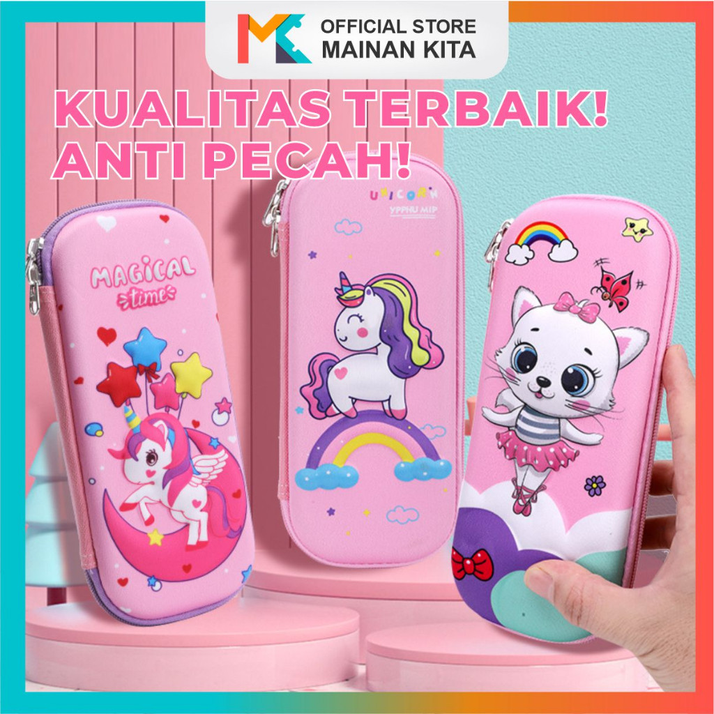 

BISA COD [MK909] Tempat Kotak Pensil 3D Timbul Karakter Lucu xxxiv
