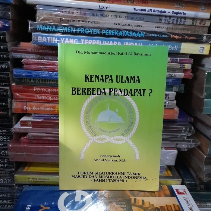 Ori Buku Kenapa Ulama Berbeda Pendapat By Dr Muhammad Abul Fathi Al Ba
