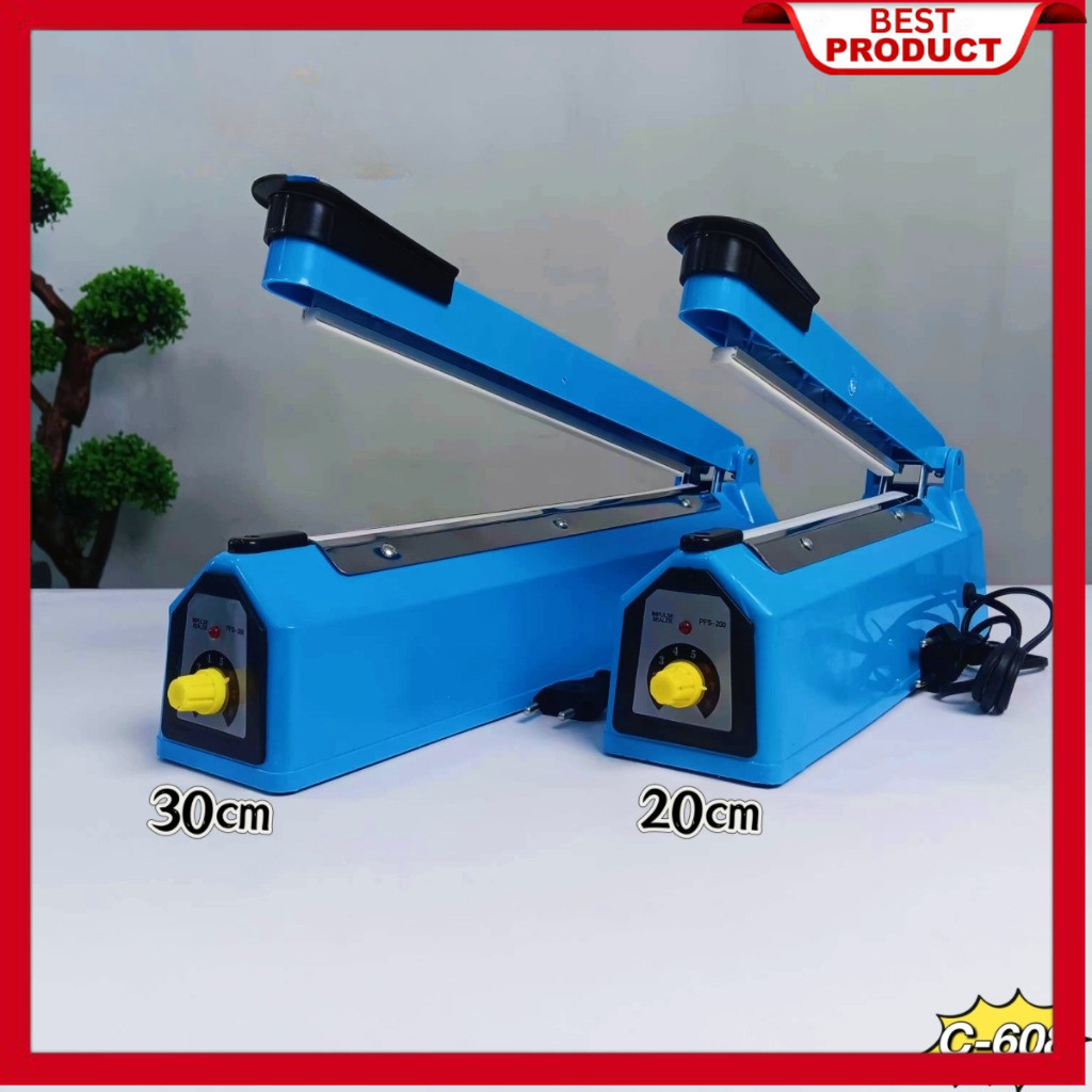 Alat Press Plastik Impulse Sealer 20 dan 30cm alat pres Perekat plastik Kabel Listrik