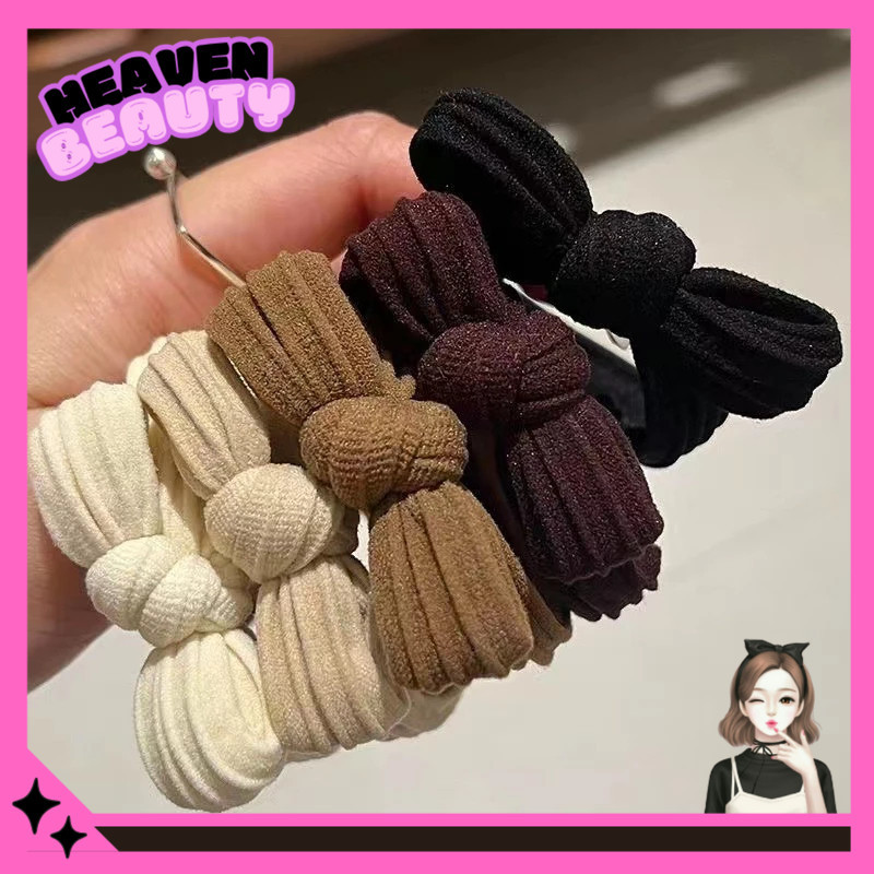 IKAT RAMBUT MOTIF JAPANESE STYLE HAIR RING FASHION KUNCIRAN MOTIF PITA - Alexa Beauty