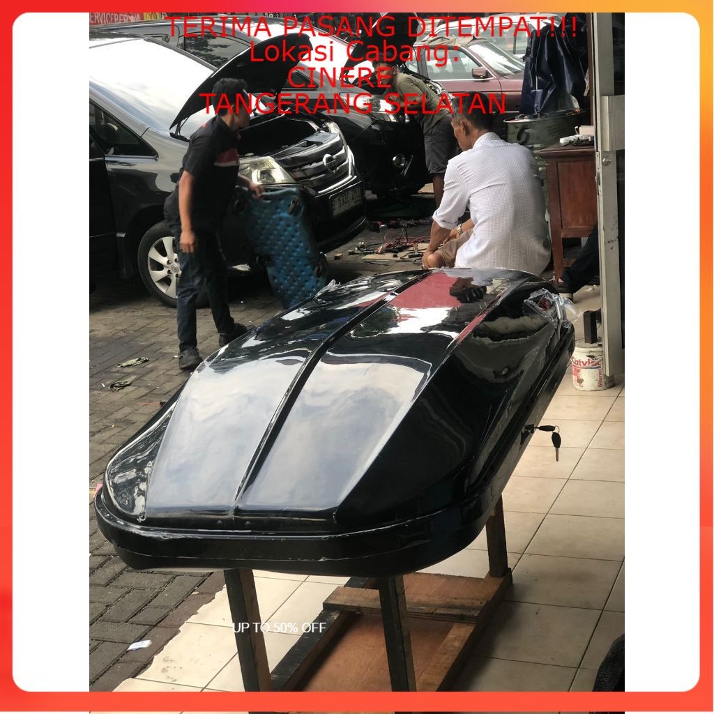 Roofbox faceclip bracket thule 650 liter