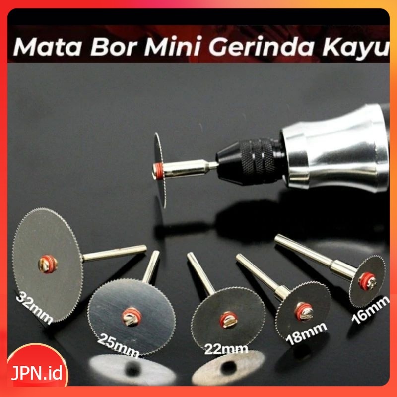 5Pcs Cutting Disc Mata Gergaji Mini untuk Plastik PVC PCB - JPN