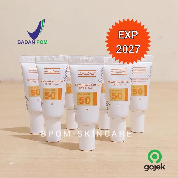 Theraderm BB Cream Korea Pencerah Trial/Travel Size 5g - BB White