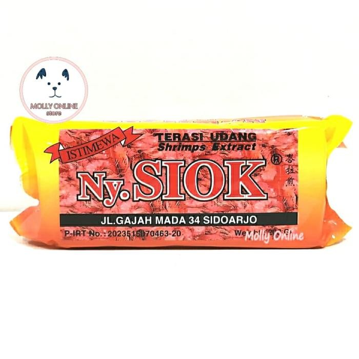 

Terasi Udang Ny. Siok Mentah 200gr / Terasi Istimewa / Ny Siok