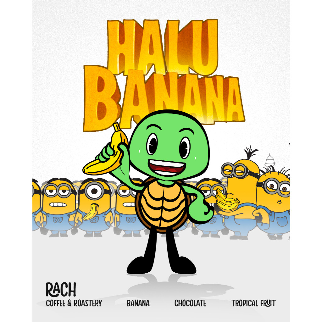 

JAMIN MURAH !!!Biji Kopi Arabica Gunung Halu Banana 200gram - Roasted(BISA LANGSUNG ORDER)