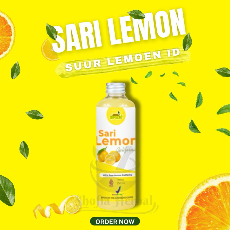 

Sari Lemon Murni 250ml Original Untuk Diet Organik By Suurlemon_cornera