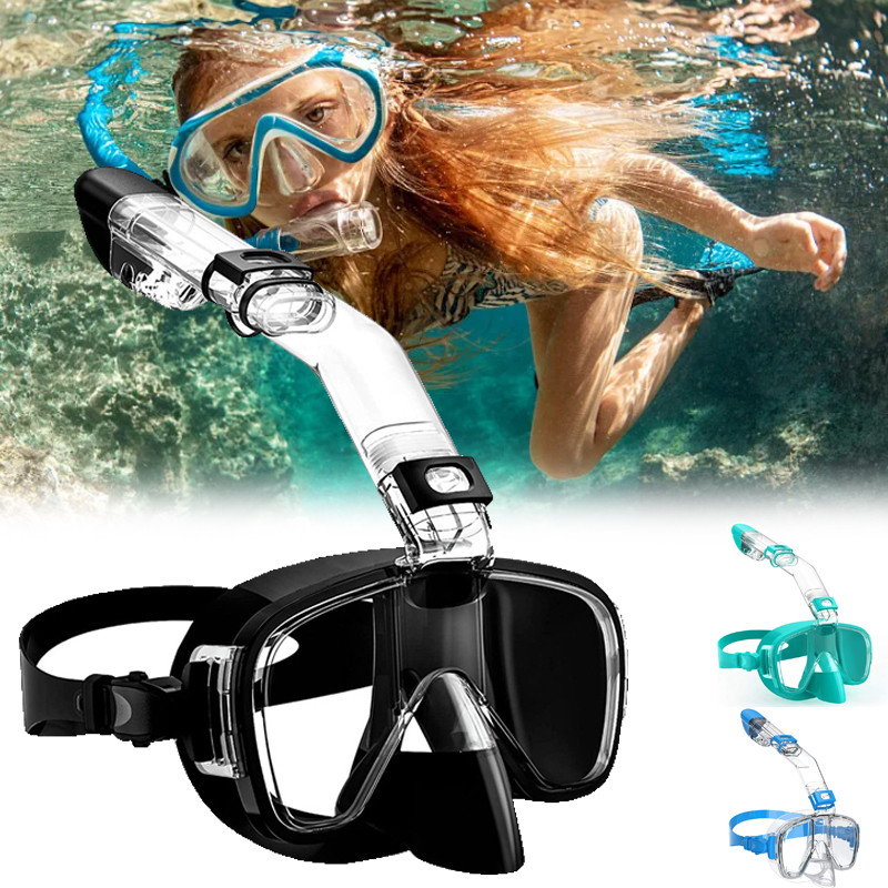MASKER SELAM ANTI-KABUT / MASKER SELAM TAHAN AIR DAN ANTI-KABUT, MASKER SNORKELING KOMPAK, MASKER