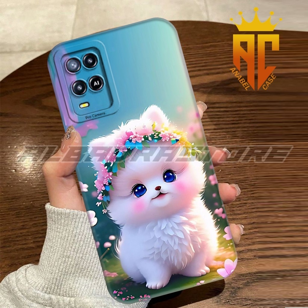 CASE OPPO A54/ OPPO A55 Motif Cantik - Case Oppo - Case Kucing - case kekinian - case Cewek - Case h