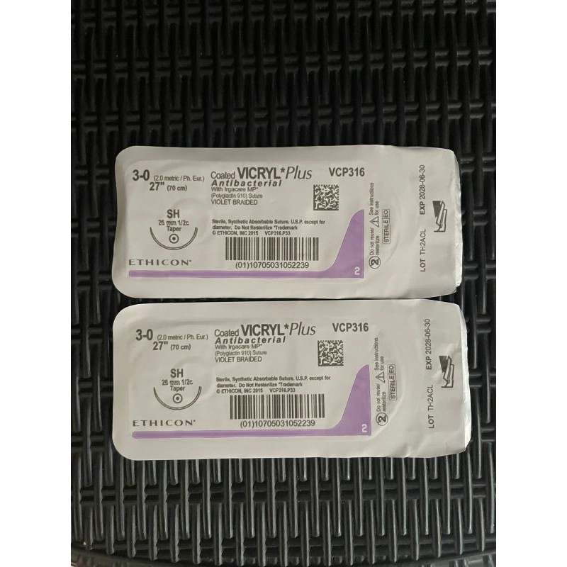vicryl plus 3/0 VCP316