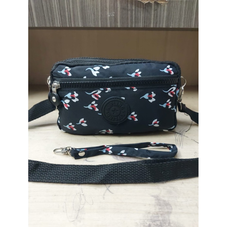 Dompet HP Selempang Kipling Motif Import 4 Ruang - Motif 2
