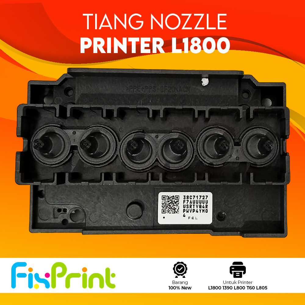 Cover Printhead Printer 1390 L800 Tiang Nozzle Manifold Print Head Compatible For Printer Epson L180