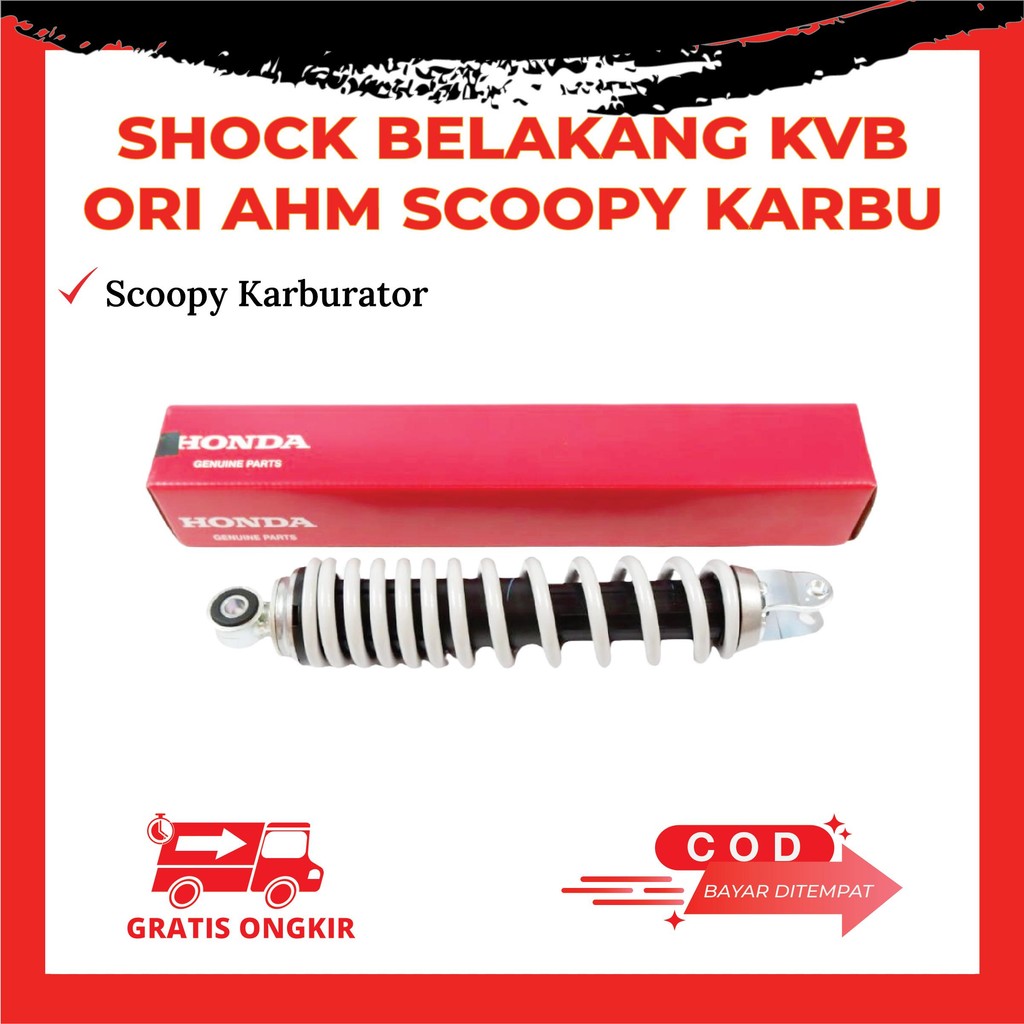 ShockBreaker Belakang Honda Scoopy Karburator ORI AHM - Shock Belakang Scoopy Karbu Original KVB