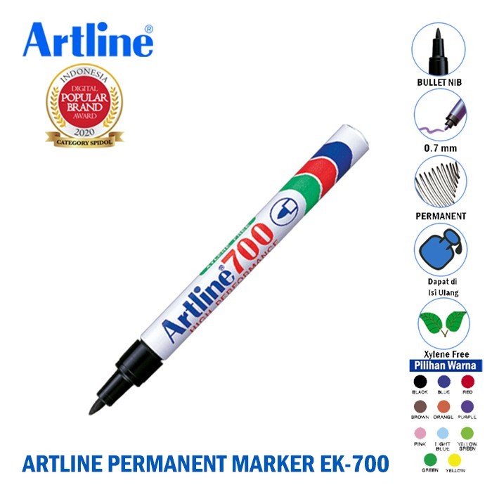 

ARTLINE SPIDOL EK-700 PERMANENT MARKER 0.7MM