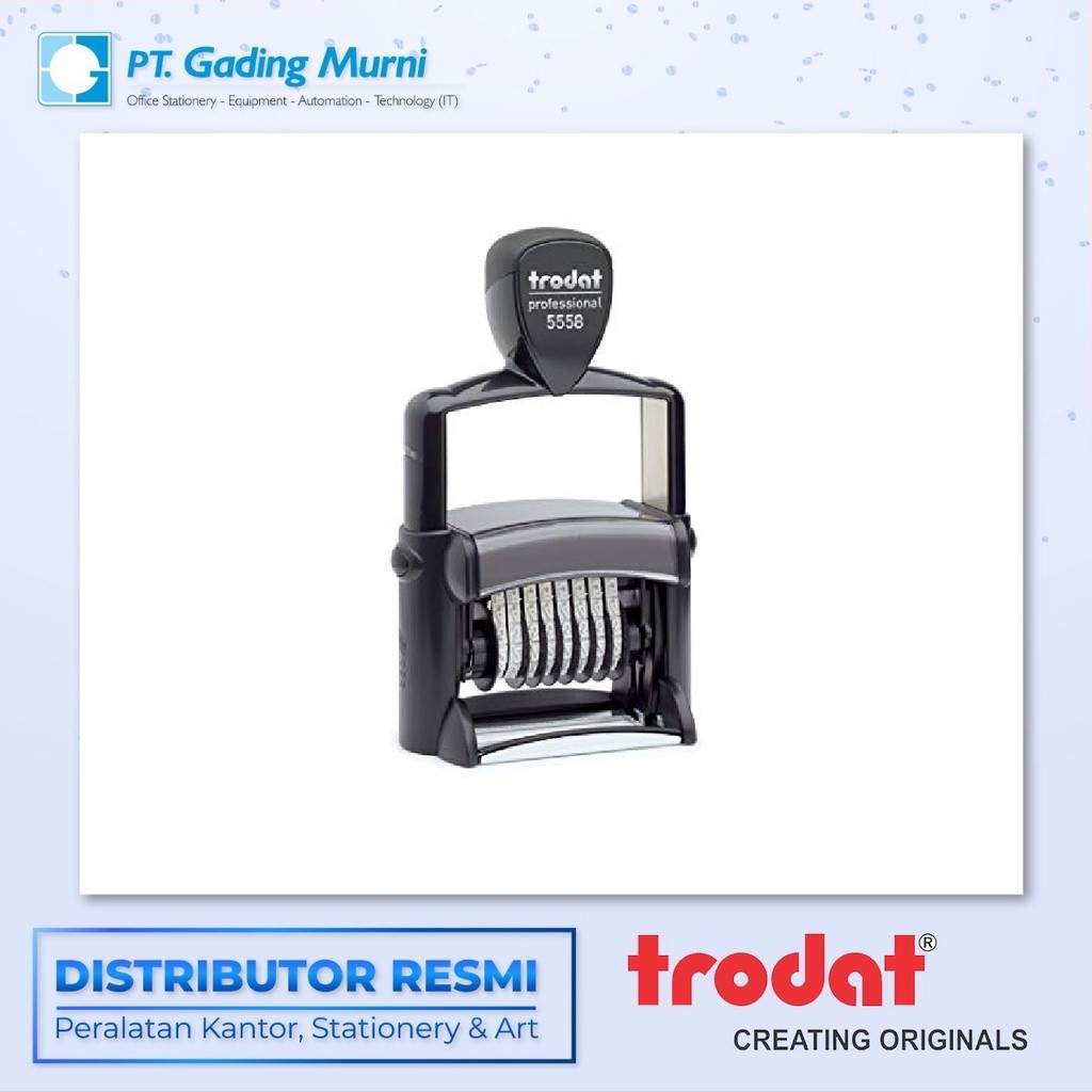 

TRODAT STEMPEL PESANAN 5558 (56X33MM)