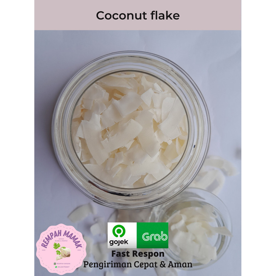 

✨TERLARIS -Coconut Flake 500gram / Kelapa Serut Kering