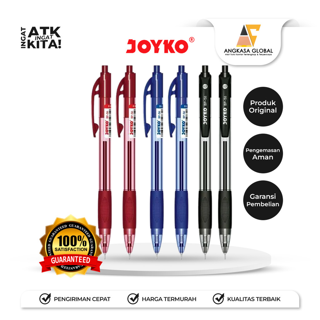 

JOYKO PULPEN PENA/ BALL PEN BP-56 (1LSN/ 12PCS)