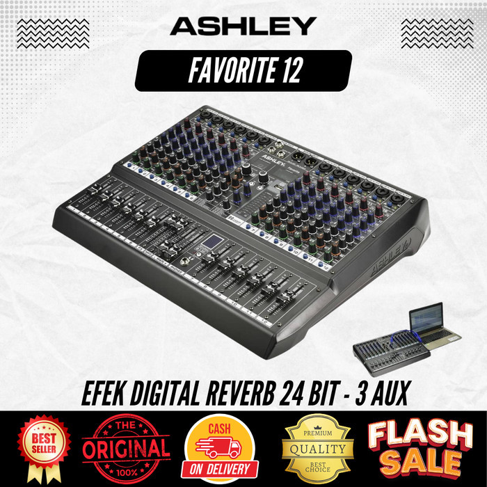 Mixer 12 Channel Ashley Favorite 12