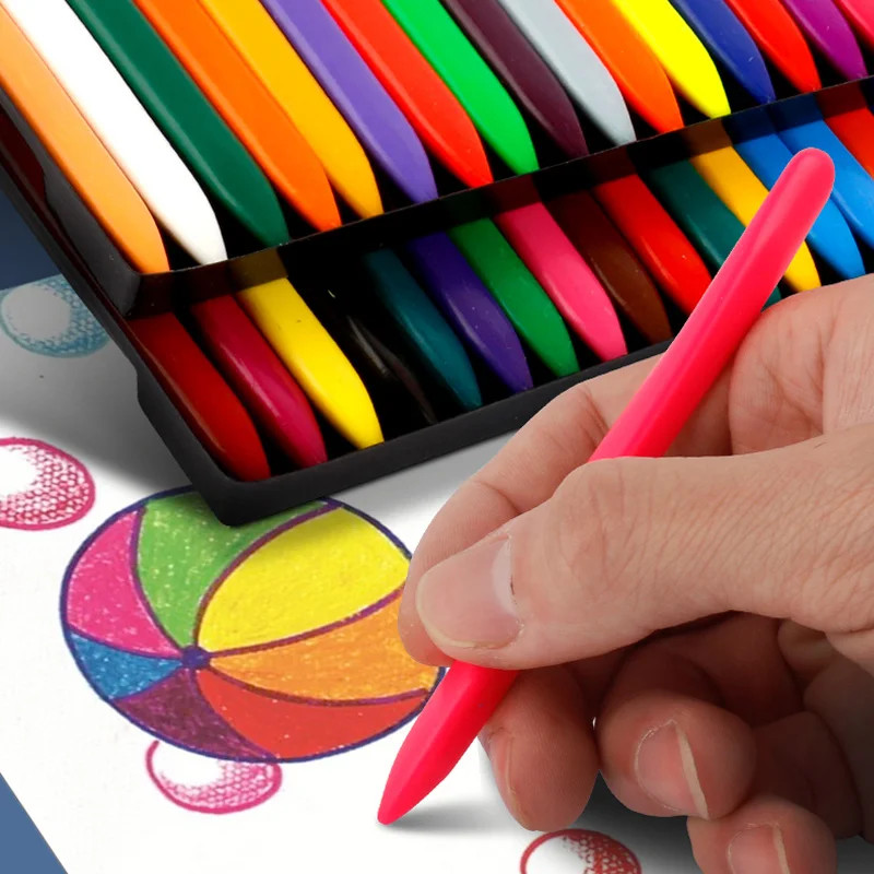

[A-MI] Pensil Warna Crayon 12/24/36 Warna | Anti Patah isi