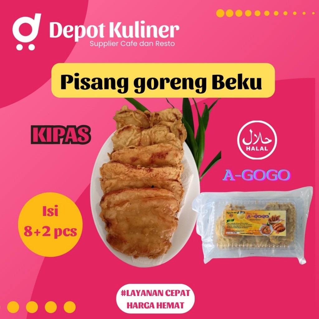 

Pisang Goreng Kipas Frozen