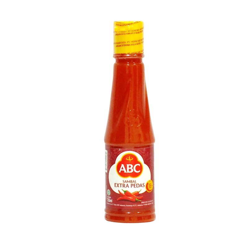 

SAUCE SAMBAL ABC 135GR EXTRA PEDAS DEPOT KULINER