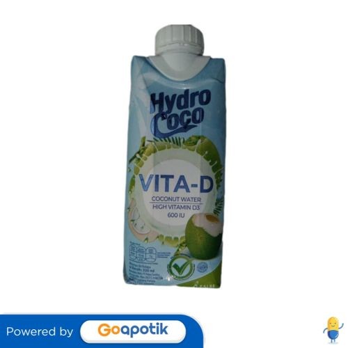 

Hydro Coco Vita-D 330 Ml Tetrapack