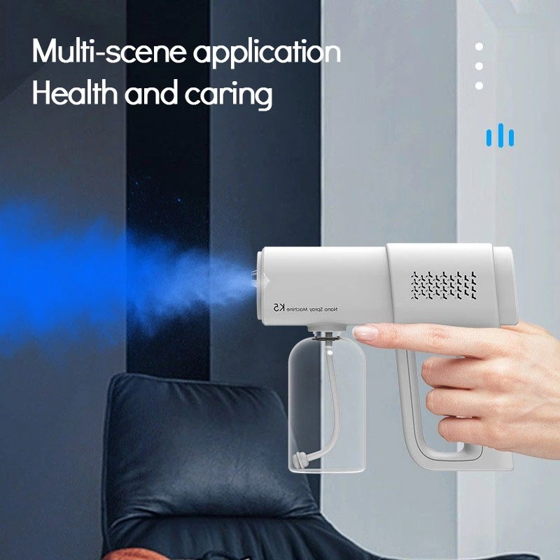 K5 K5pro Nano Spray Gun Sanitizer Sprayers USB Rechargeable Handheld Steam Disinfection Sprayer Gun 