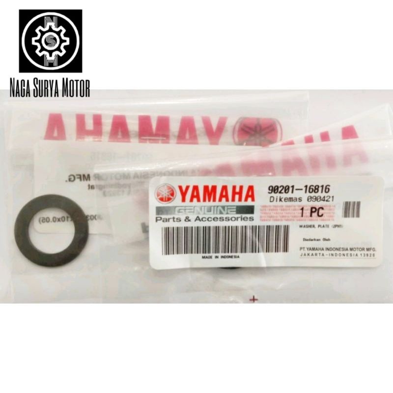 Washer plate ring bosh rumah roller Mio M3 S Z 90201-16816 ORI YGP