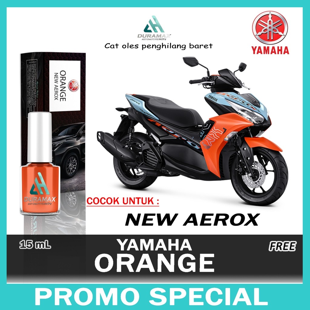 CAT OLES PENGHILANG BARET ORANGE - YAMAHA ALL NEW AEROX