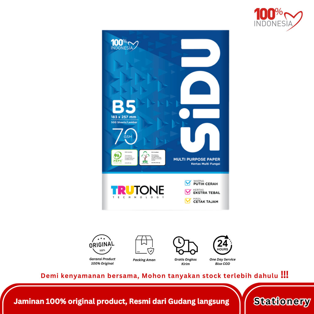 

SIDU HVS B5/70GSM RIM