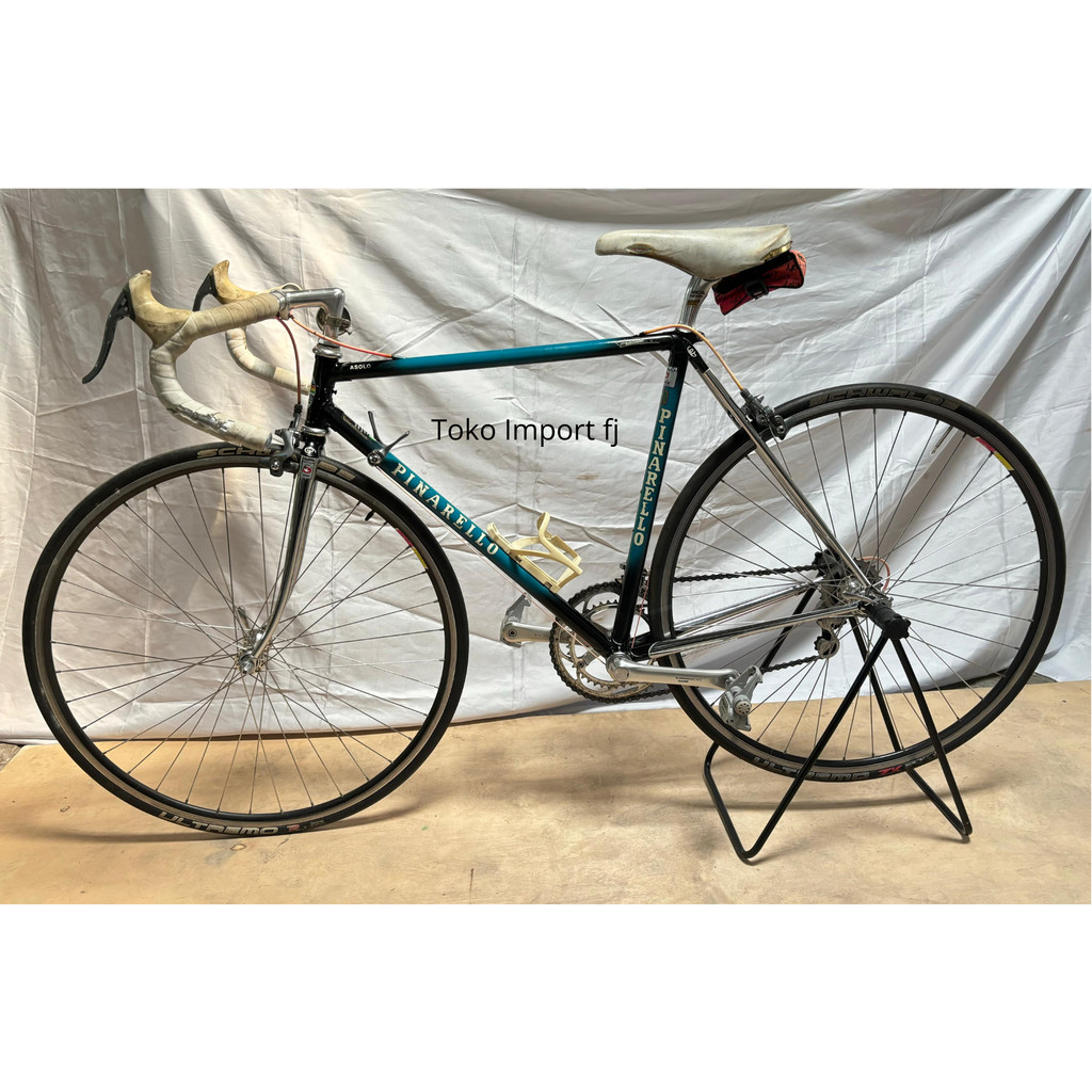 Sepeda Pinarello Asolo 1984 Italian Shimano 600 Vintage Road Bike