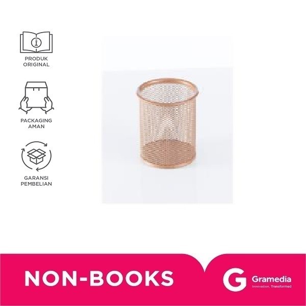 

Office-P Pen.Stand B802A Rose Gold