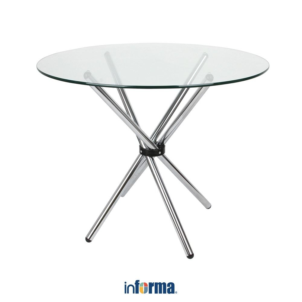 Informa Amber Meja Makan Dining Table Dinner Table Meja Kursi Ruang Makan Aesthetic Furniture Dining