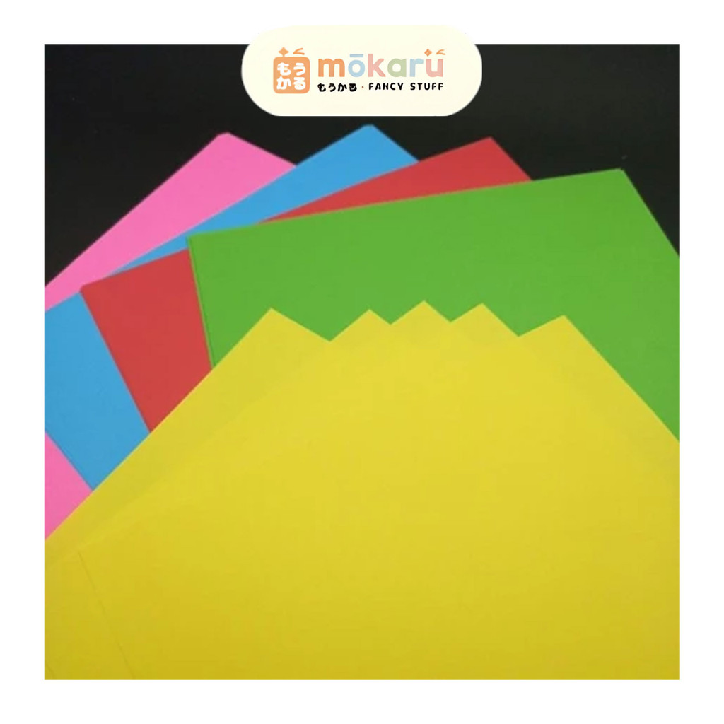 

Forte Origami Double Face Flourescent Isi 20x20cm 25 Sheet/ Kertas Lipat Warna Murah