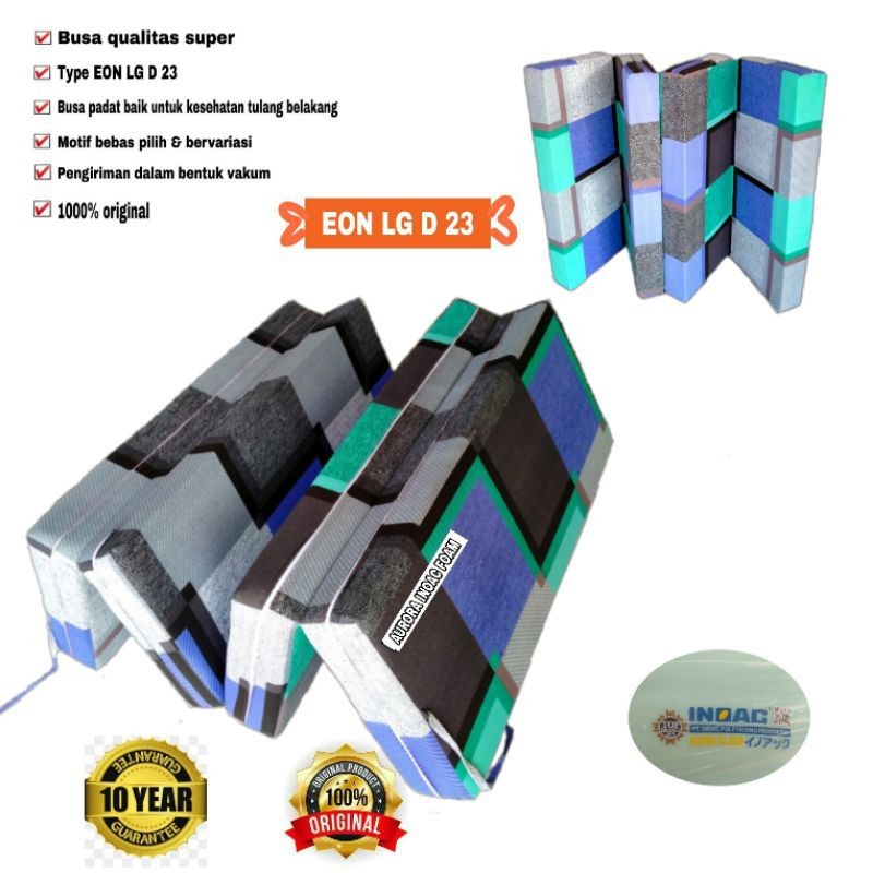 Mizzea Kasur Lipat INOAC tebal 15 cm, EON Density 23 Original