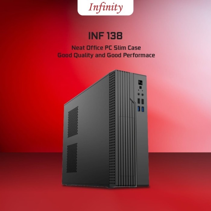 Casing INFINITY 138 + PSU 300W - Slim Case MICRO ATX