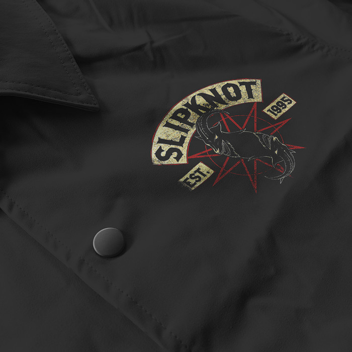 COACH JAKET BAND METAL SLIPKNOT JACKET WINDBREAKER PARASUT PRIA WANITA - M