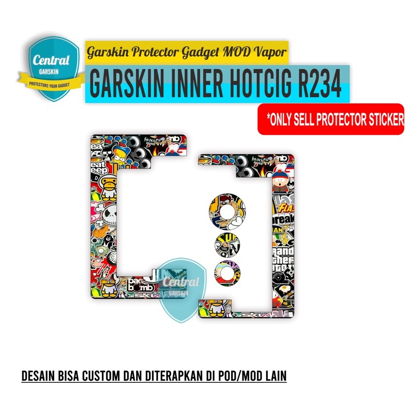 

PROMO GARSKIN INNER R 233 / 234 STICKER PREMIUM