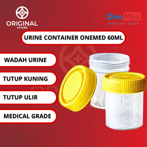 Urine Container / Penampung Urine Non Steril 60ml Onemed