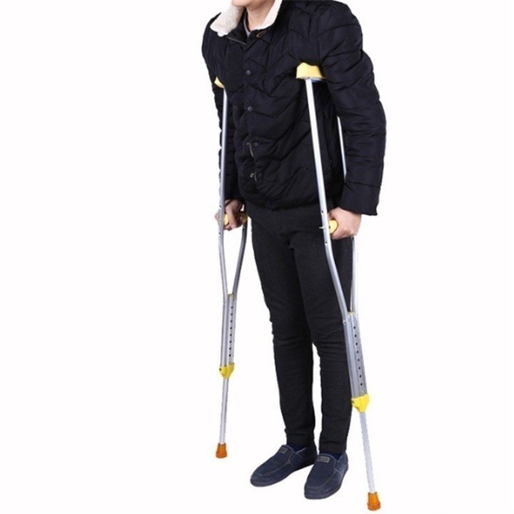 Tongkat Kruk Ketiak Stainless/Kruk Tongkat Bantu Jalan