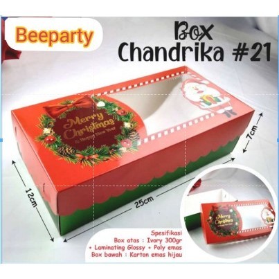 Box Kue Natal/Box kue 2toples Natal
