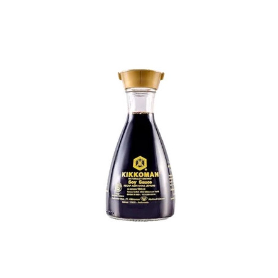 

Kikkoman Soy Sauce 150ml Kecap Asin Jepang / Kecap Sushi Kemasan